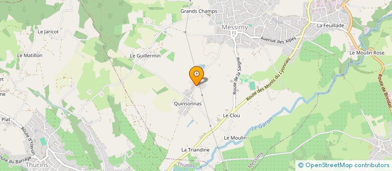 localisation de l'entreprise ANTHONY FABRE-AFA  MESSIMY