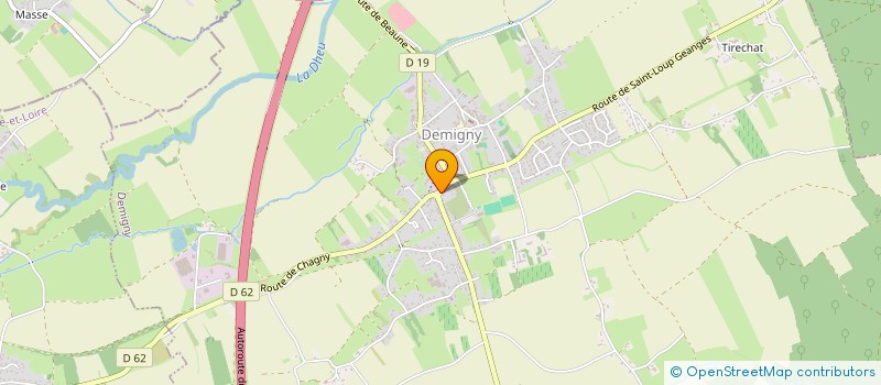 localisation de l'entreprise ANTHONY FAVIER LUTHERIE  DEMIGNY