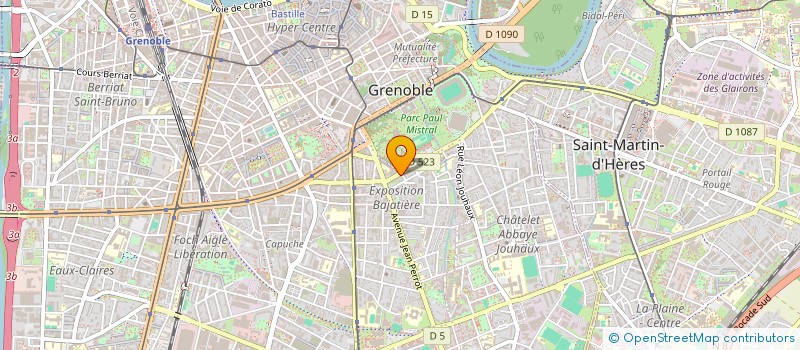 localisation de l'entreprise ANTHONY FOSSACECA  GRENOBLE