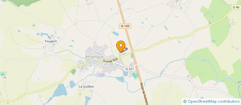 localisation de l'entreprise ANTHONY GONNORD FABRICE FLORAN  AMAILLOUX