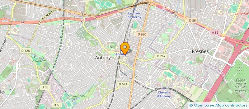 localisation de l'entreprise ANTHONY.JS DEVELOPMENT à ANTONY
