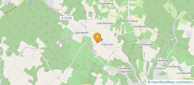 localisation de l'entreprise ANTHONY PARPILLON  SAINT-CESAIRE