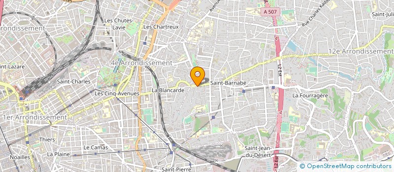 localisation de l'entreprise ANTHONY RENOVATION à MARSEILLE