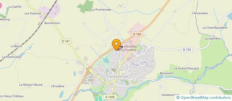 localisation de l'entreprise ANTHONY SERRES MONTAGE  TREMENTINES