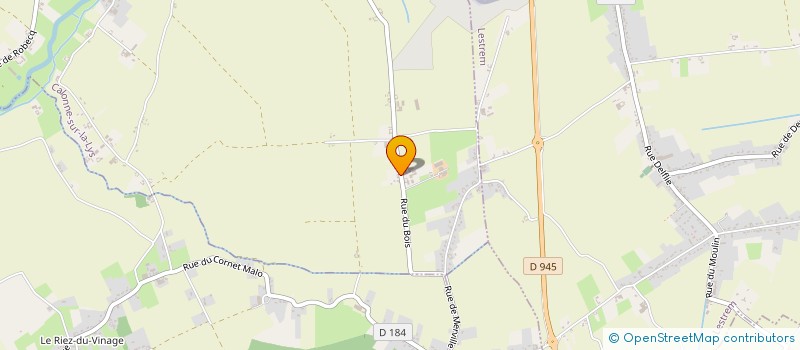 localisation de l'entreprise ANTHONY VANDAMME  CALONNE-SUR-LA-LYS