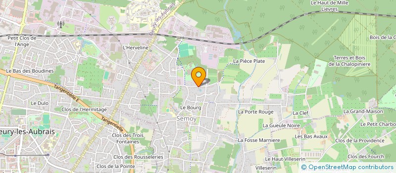 localisation de l'entreprise ANTHOPHANIE à SEMOY