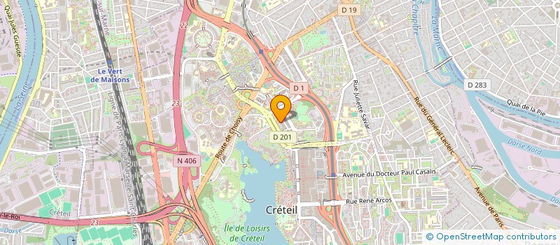 localisation de l'entreprise ANTHORE LOCATION à CRETEIL