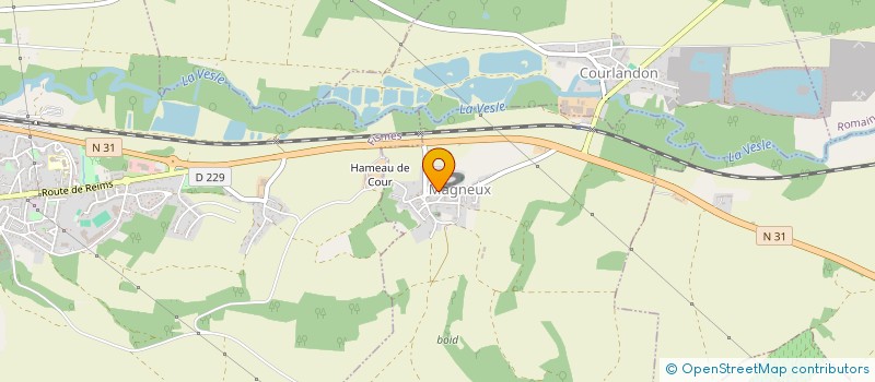 localisation de l'entreprise ANTHOS à MAGNEUX