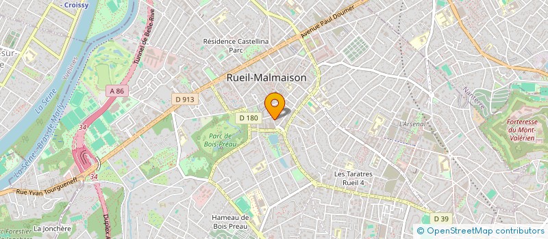 localisation de l'entreprise ANTHOVIC à RUEIL-MALMAISON