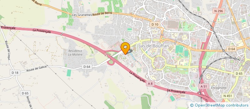 localisation de l'entreprise ANTHRACINE à AIX-EN-PROVENCE