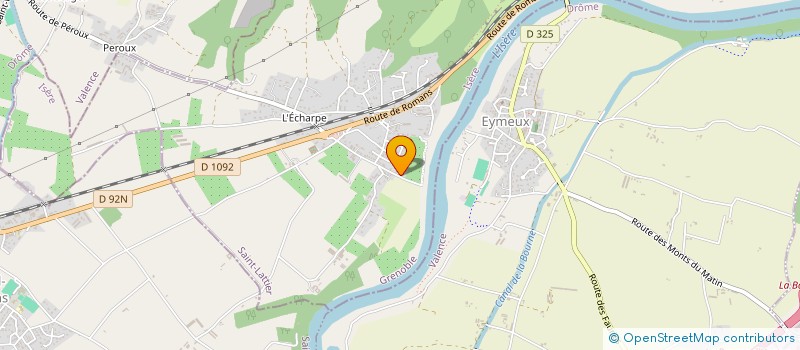 localisation de l'entreprise ANTHRACITE  SAINT-LATTIER