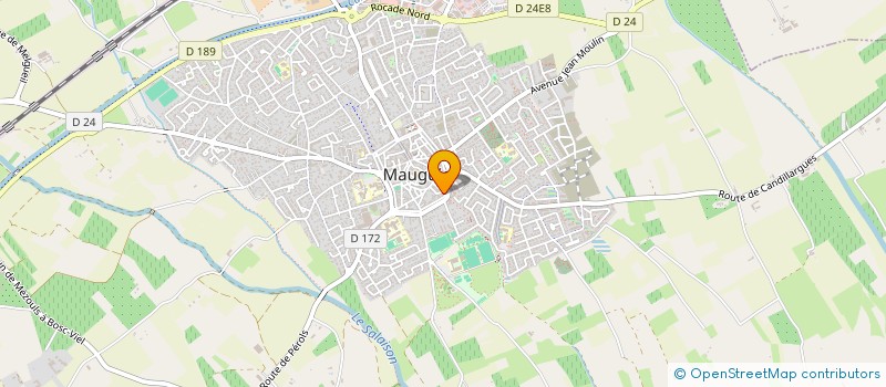 localisation de l'entreprise ANTHRACITE CONSEIL ET DEVELOPPEMENT  MAUGUIO