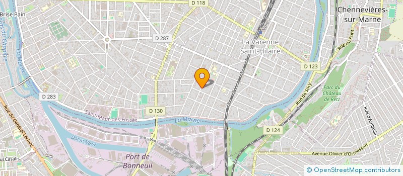 localisation de l'entreprise ANTHRACITE ORYCTOLAGUS à SAINT-MAUR-DES-FOSSES