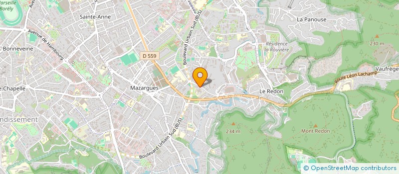 localisation de l'entreprise ANTHRIDE INGENIERIE à MARSEILLE