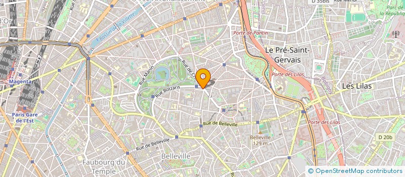 localisation de l'entreprise ANTHROPOLOGIE DANS MA VIE  PARIS