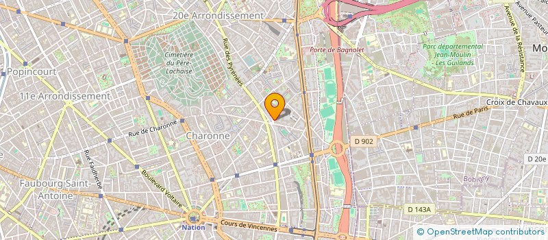 localisation de l'entreprise ANTHROPOS PROJECT  PARIS