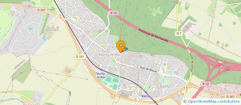 localisation de l'entreprise ANTHROS  NOISY-LE-ROI