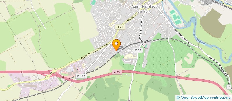 localisation de l'entreprise ANTHURIUM  SAINT-NICOLAS-DE-PORT