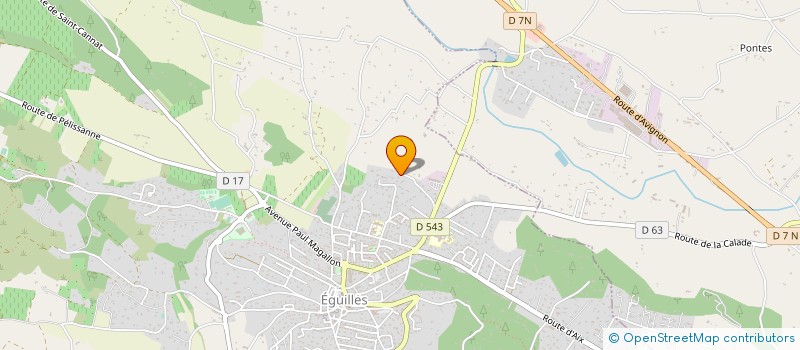 localisation de l'entreprise ANTHURIUM  EGUILLES