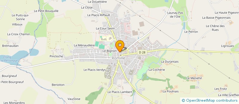 localisation de l'entreprise ANTI-BOSSES  ROMILLE