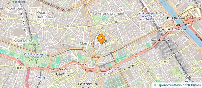 localisation de l'entreprise ANTI-CERNES  PARIS