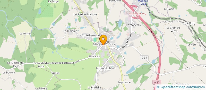 localisation de l'entreprise ANTI-NUISIBLES MRL à CHATEAU-CHERVIX