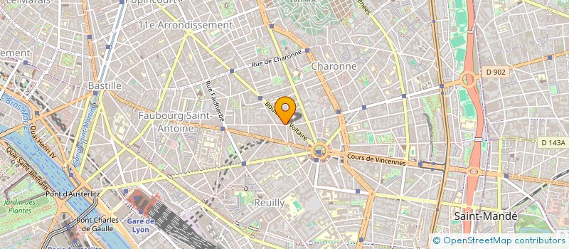 localisation de l'entreprise ANTI STRESS CLINIC  PARIS