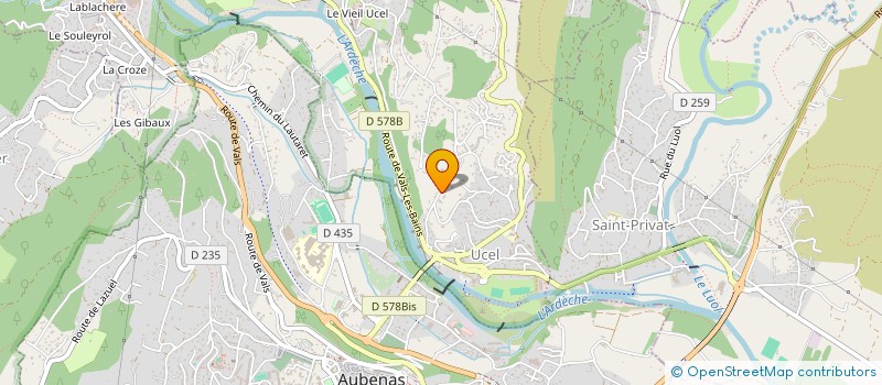 localisation de l'entreprise ANTIA à AUBENAS
