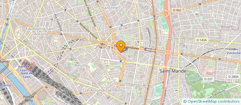 localisation de l'entreprise ANTIAGING EQUATION à PARIS