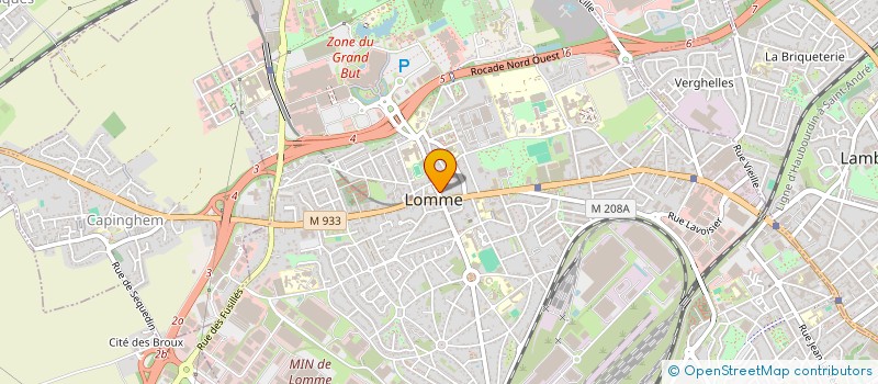 localisation de l'entreprise ANTIAN à LILLE