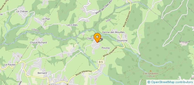 localisation de l'entreprise ANTIBELO  VILLAZ