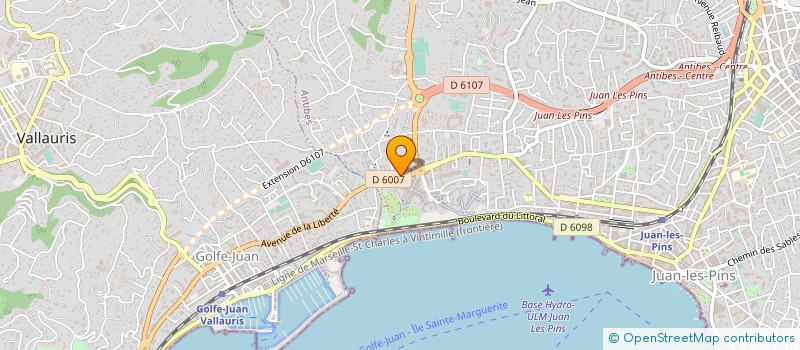 localisation de l'entreprise ANTIBES BATI SERVICES  ANTIBES