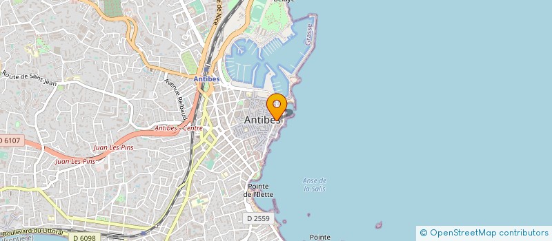 localisation de l'entreprise ANTIBES PROPERTIES à ANTIBES