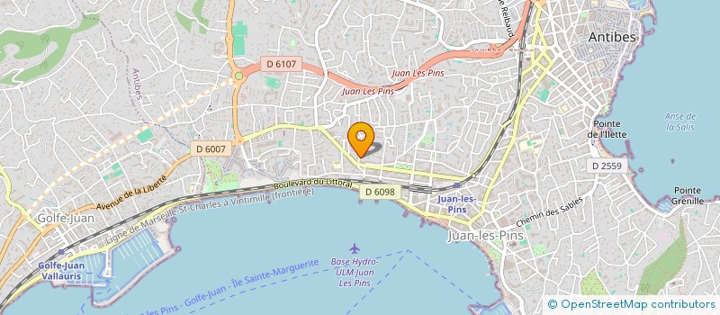 localisation de l'entreprise ANTIBES PROTECTION à ANTIBES