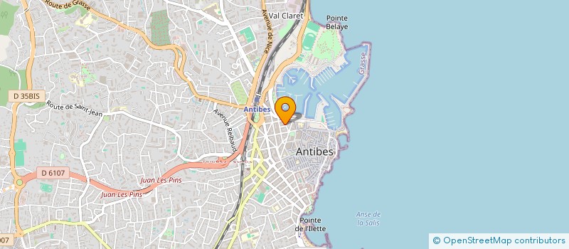 localisation de l'entreprise ANTIBES YACHT SHOW à ANTIBES