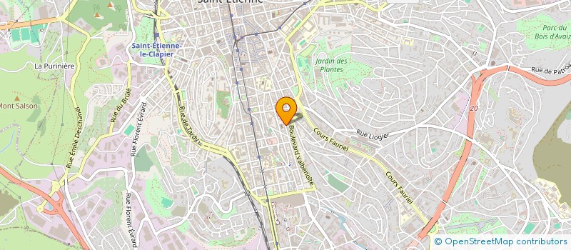 localisation de l'entreprise ANTIBUGS PRO à SAINT-ETIENNE