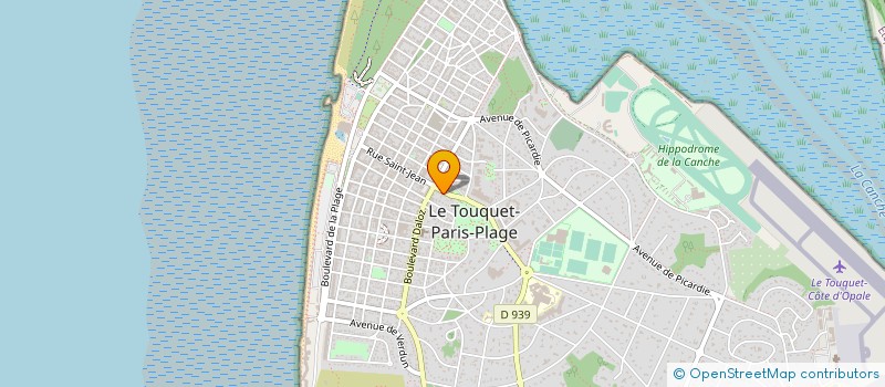 localisation de l'entreprise ANTIC SIEGES à LE TOUQUET-PARIS-PLAGE