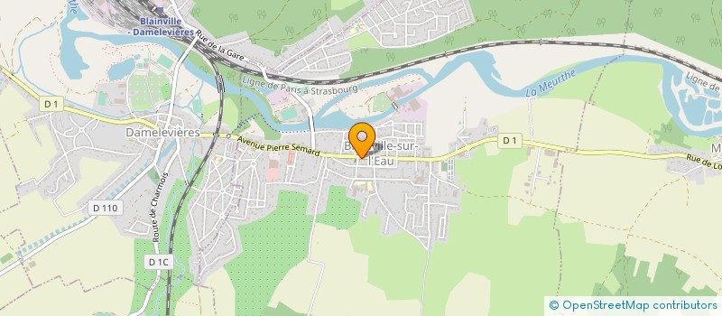 localisation de l'entreprise ANTIC' STRESS ET LES FEES ZEN  BLAINVILLE-SUR-L'EAU