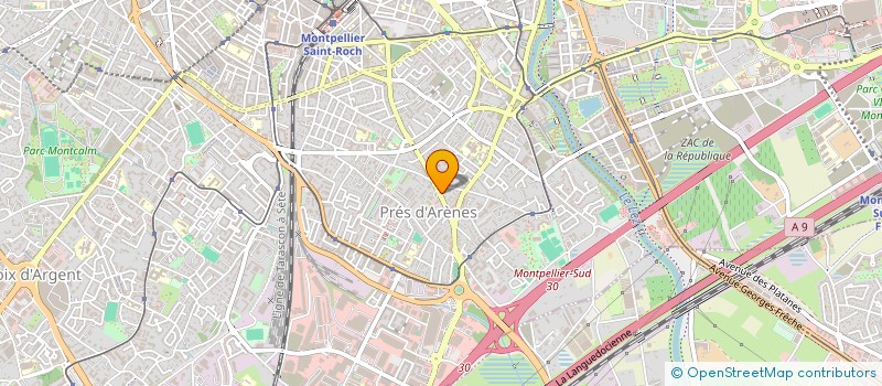 localisation de l'entreprise ANTIC VESTIS à MONTPELLIER