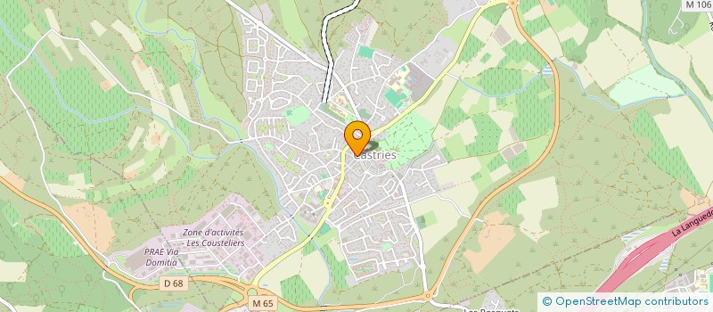 localisation de l'entreprise ANTICA SICILIA  LUNEL-VIEL