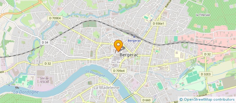 localisation de l'entreprise ANTICADOR à BERGERAC