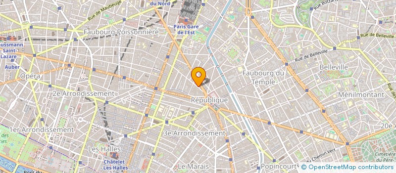 localisation de l'entreprise ANTICAFE REPUBLIQUE à PARIS
