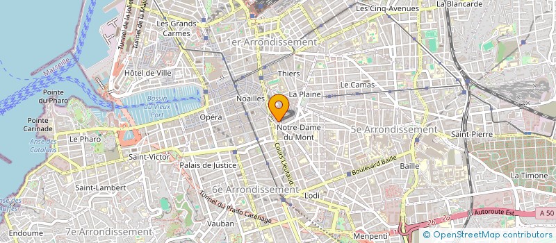 localisation de l'entreprise ANTICHAMBRE  MARSEILLE