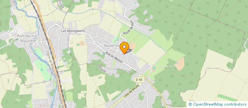 localisation de l'entreprise ANTICI  BAZEMONT