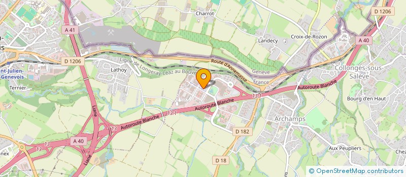 localisation de l'entreprise ANTICIPASSION  ARCHAMPS