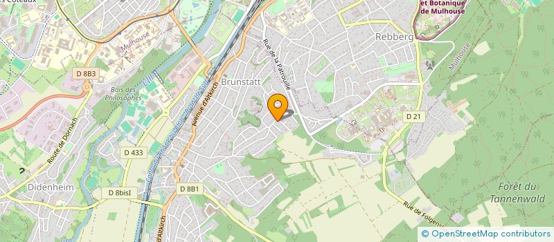 localisation de l'entreprise ANTICIPE ASSURANCES  BRUNSTATT-DIDENHEIM