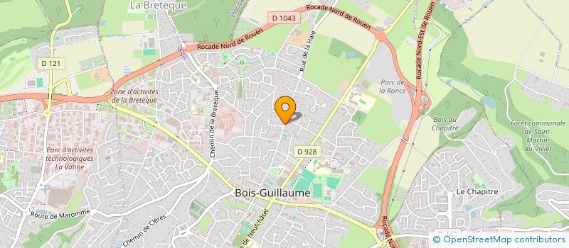 localisation de l'entreprise ANTICIPOLIS à BOIS-GUILLAUME