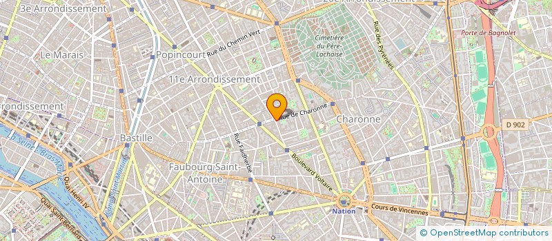 localisation de l'entreprise ANTICYCLONE CLUBKID PARIS  PARIS