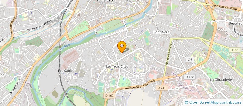 localisation de l'entreprise 	  ANTIDOGMA  MIGNALOUX-BEAUVOIR