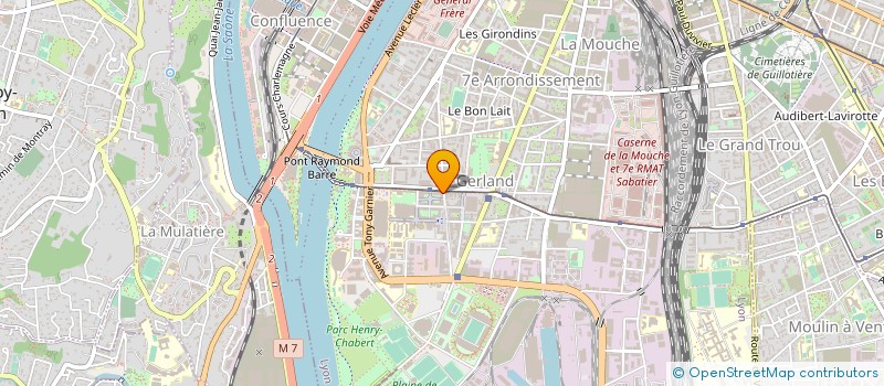 localisation de l'entreprise ANTIDOT à LYON